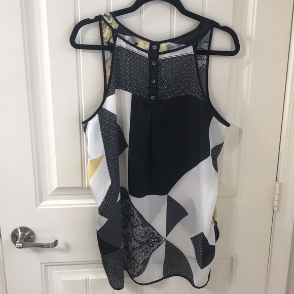 Kenneth Cole silk hi-lo tunic - Picture 3 of 3